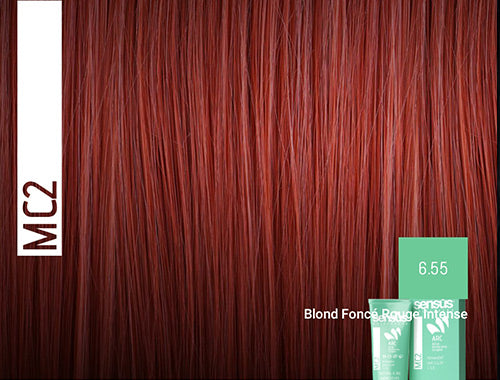 Coloration Permanente 6.55 Blond Foncé Rouge Intense MC2